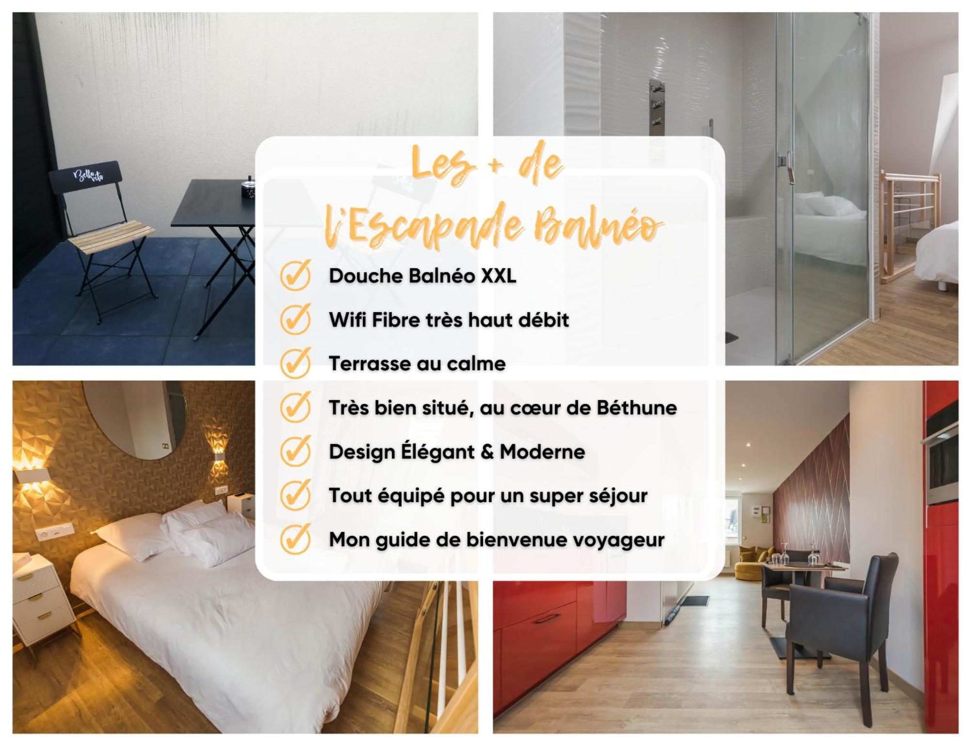 Apartament L'Escapade Balneo Béthune Zewnętrze zdjęcie